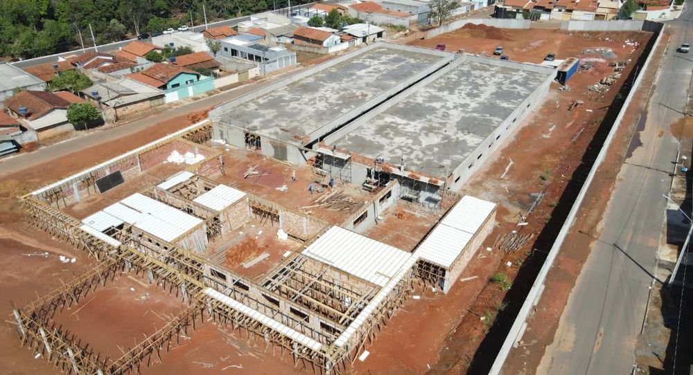 Hidrolândia deve entregar em alguns meses a maior escola do município