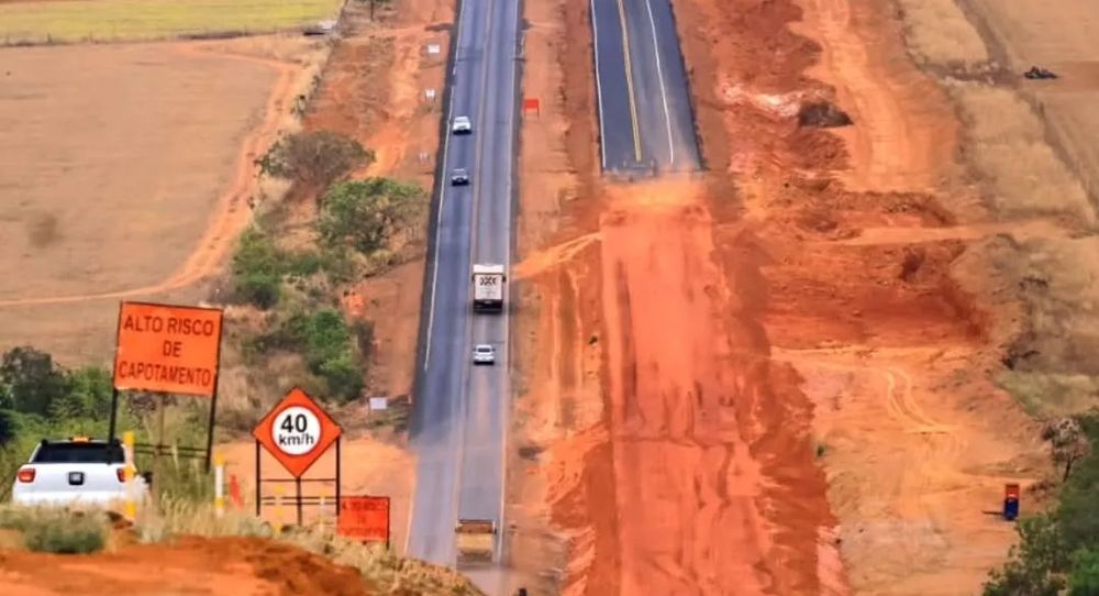 Duplicação da GO-139 avança e ultrapassa 60% de conclusão entre Caldas Novas e Piracanjuba