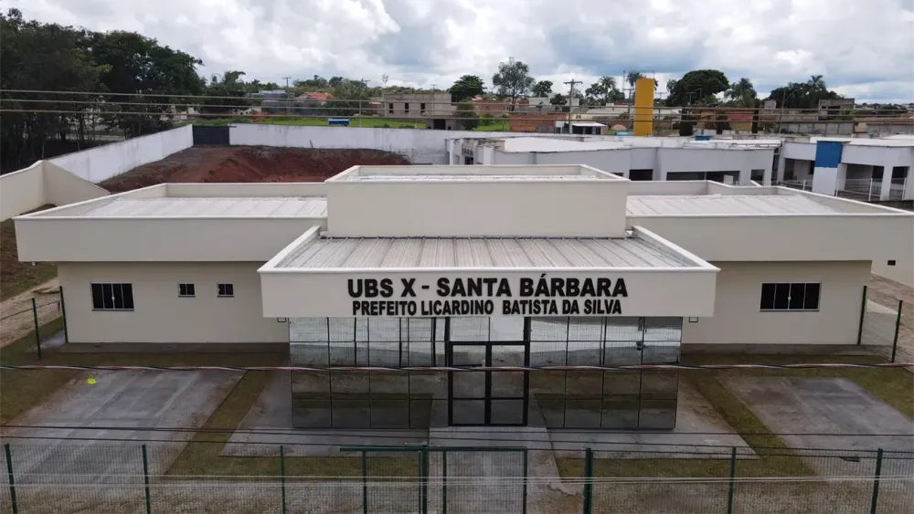 Hidrolândia inaugura nova UBS no Setor Santa Bárbara