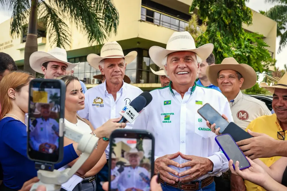 Caiado prestigia 3º Encontro Nacional de Comitivas, em Goiânia