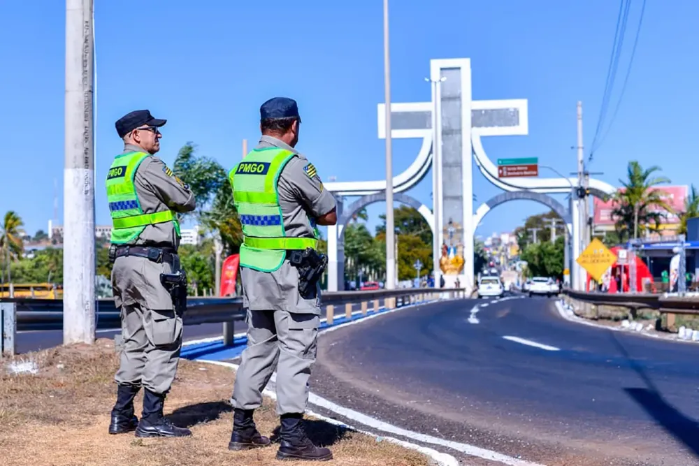 Governo de Goiás reforça segurança da Romaria 2026 com videomonitoramento e delegacias móveis