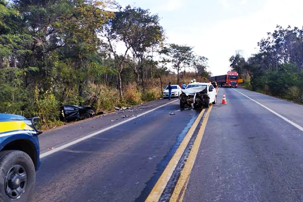 Fim de semana nas rodovias federais de Goiás tem três mortes e 25 acidentes, aponta PRF