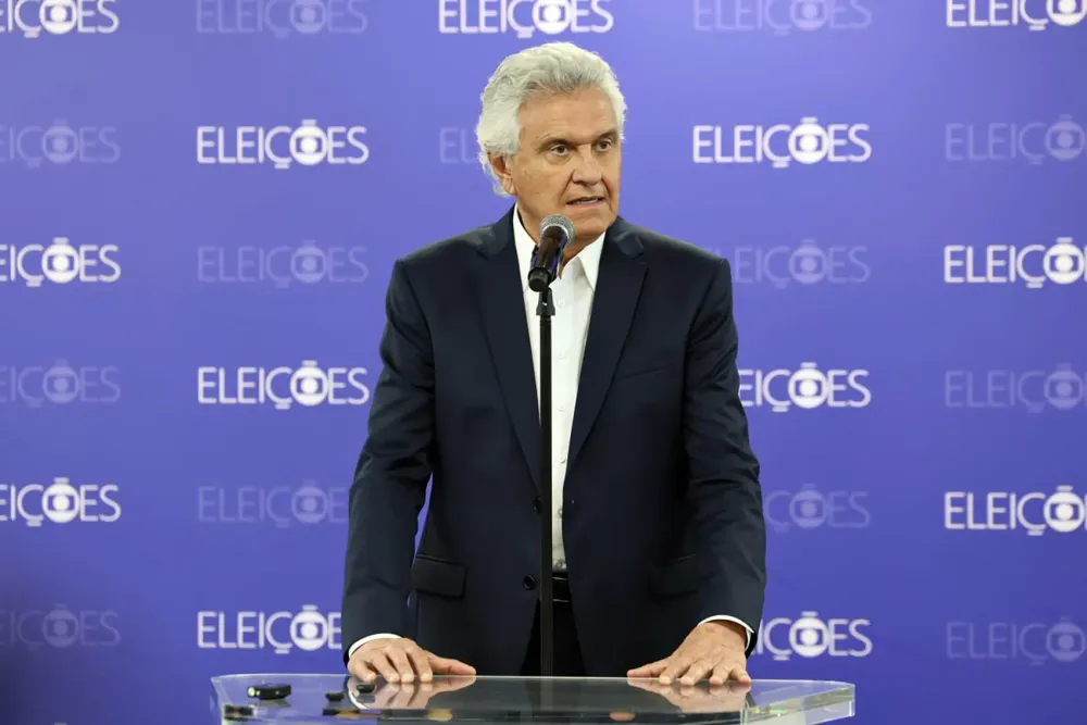 Caiado acusa Justiça de 'destruição do processo eleitoral' após cancelamento de debate da Globo