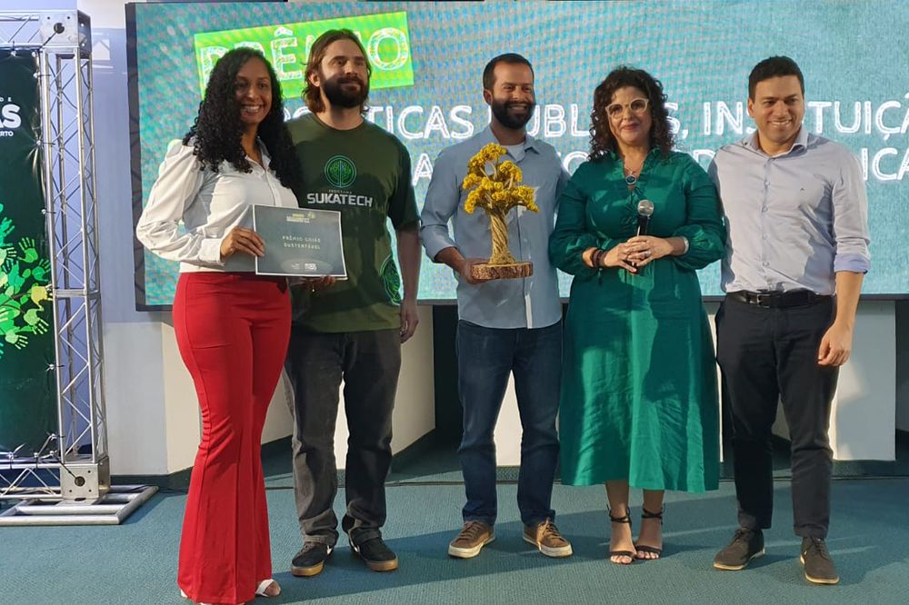 Programa Sukatech é o grande vencedor do Prêmio Goiás Sustentável em 2023, após unir tecnologia à sustentabilidade