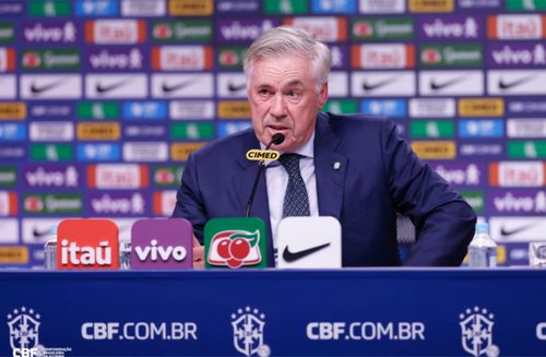 Ancelotti anuncia convocados para jogos contra Chile e Bolívia, pelas Eliminatórias