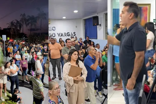 Protestos marcam votação sobre pagamento de 13º e férias a vereadores do município 
