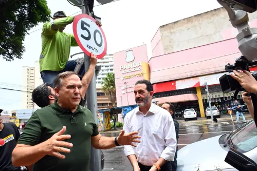 Mabel anuncia mudanças no trânsito e zona central passa a ser de 40 para 50km/h