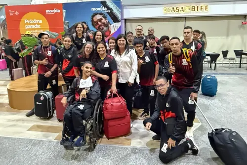 Salma Bahia acompanha delegação de Goiás na 2ª edição dos Jogos Paradesportivos Nacionais do Movimento Pestalozziano