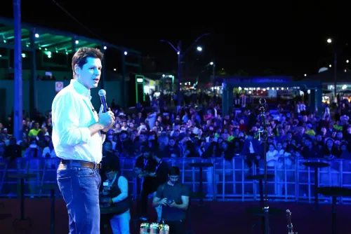 Daniel Vilela participa da 35ª Expoagro de Bela Vista e destaca potencial do município na economia goiana