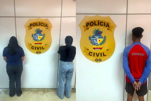 Polícia Civil prende três suspeitos de aplicar golpes eletrônicos em Goiás