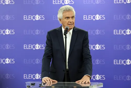 Caiado acusa Justiça de 'destruição do processo eleitoral' após cancelamento de debate da Globo