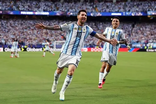 Messi se despede da Argentina em último jogo pela seleção nesta terça-feira (6)